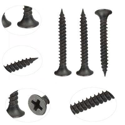 Flat Head Black Cross Ash Phosphorus Drywall Screw Bugle Head Wood Screw