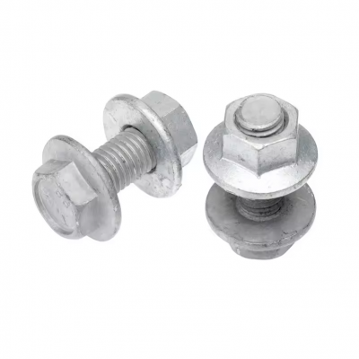 DIN6921 HDG dacromet coating Hex Flange Bolt With Full/Half Thread 