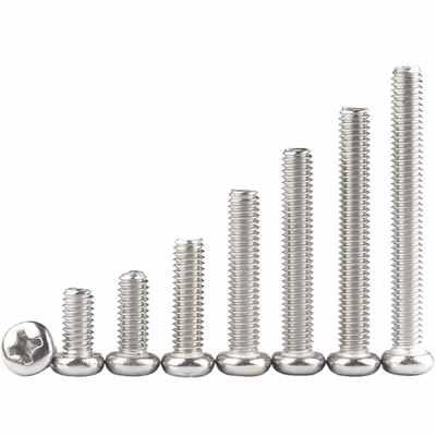 Phillips Oval Head Machine Screws Stainless Steel